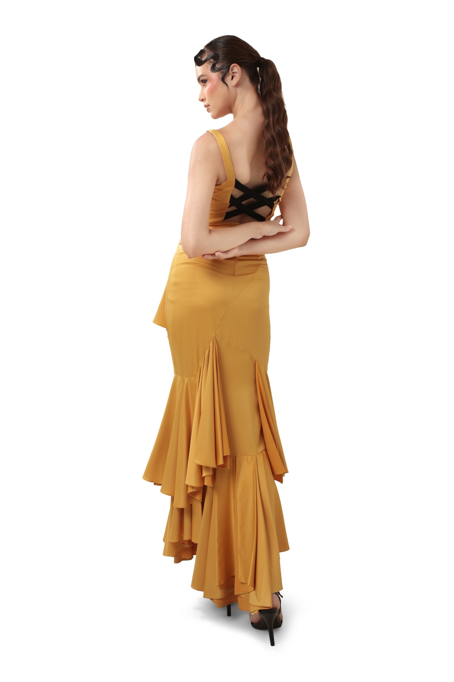 YELLOW SUN-KISSED MEADOW DRESS