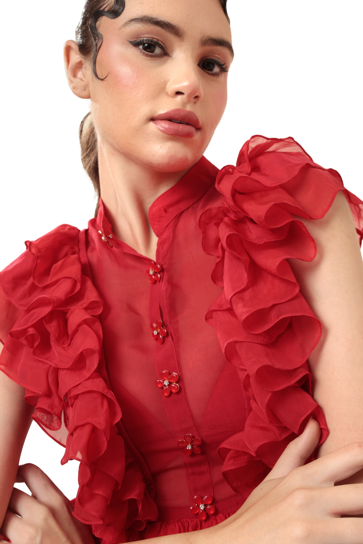 RED RHAPSODY DRESS