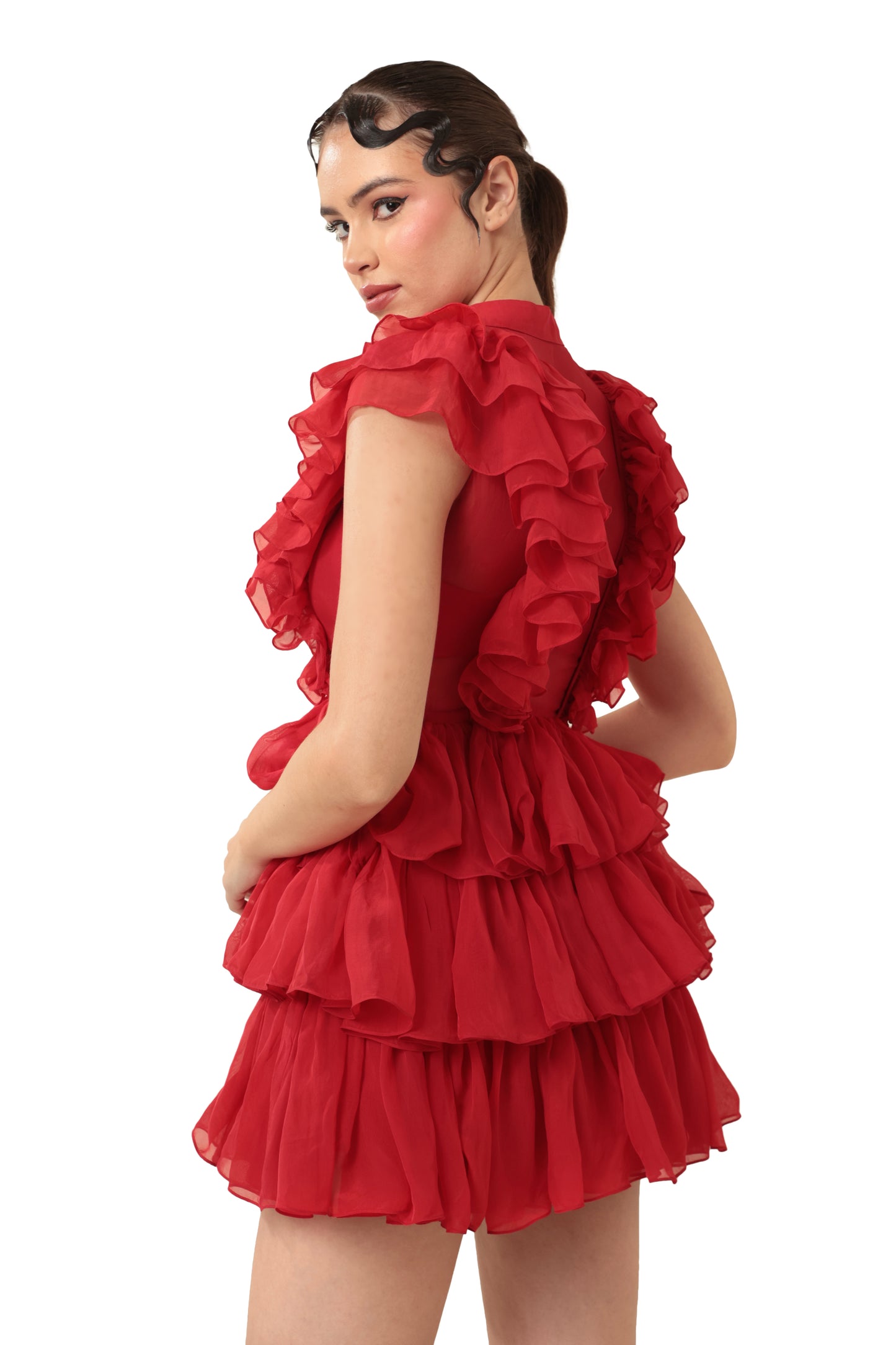 RED RHAPSODY DRESS