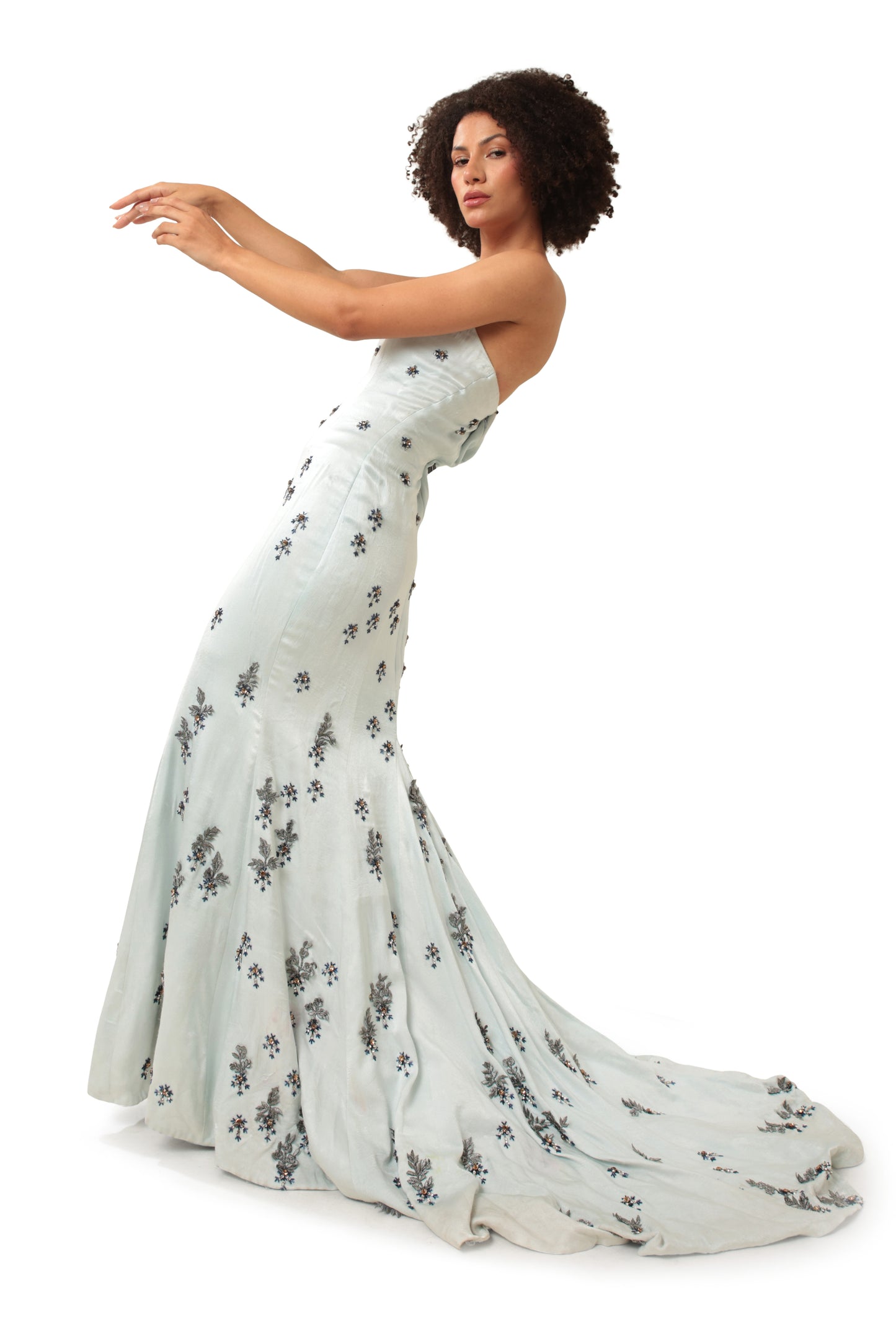 BLUE BEYOND LOVE GOWN