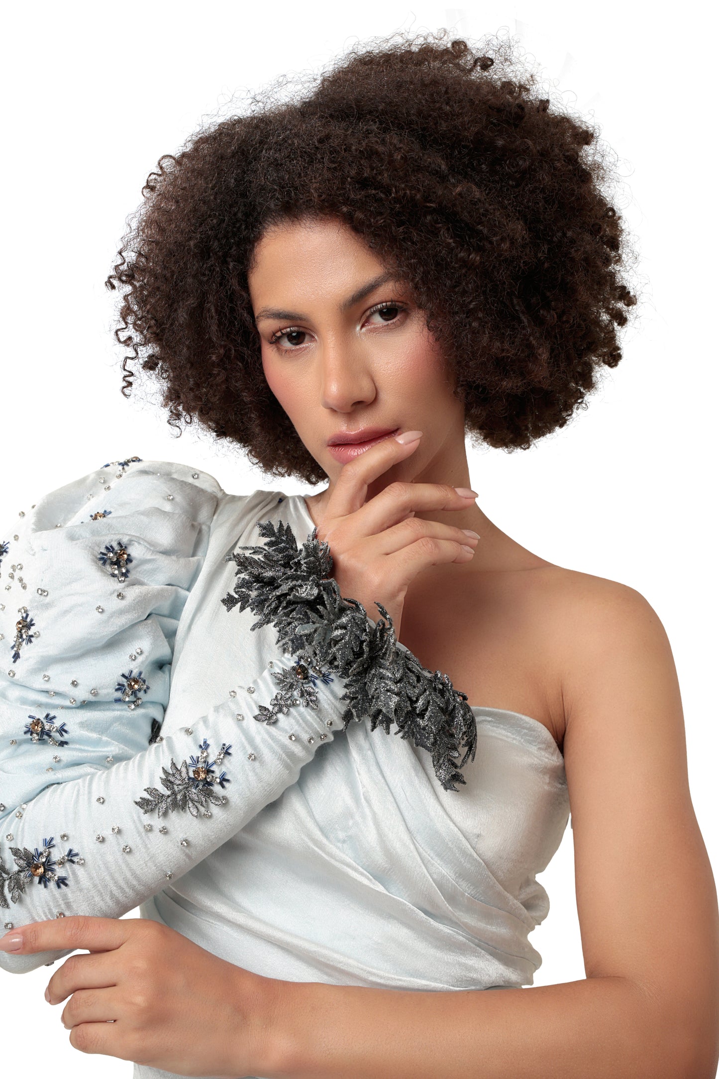 BLUE DEW DROP DRESS