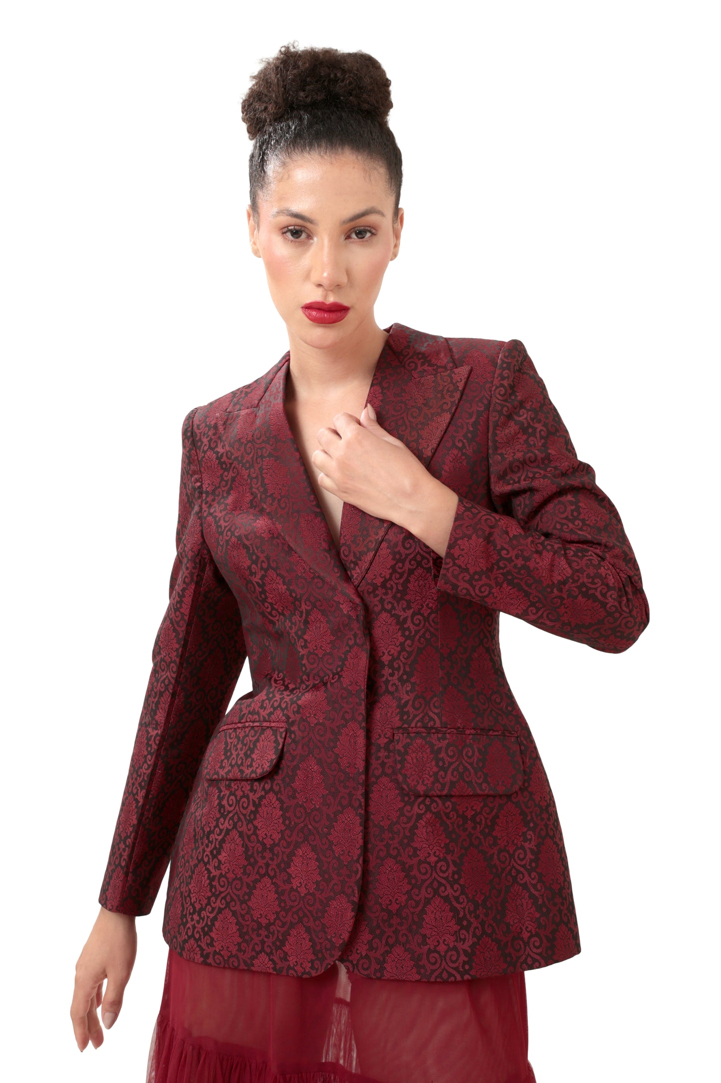 RED OCHELON BLAZER