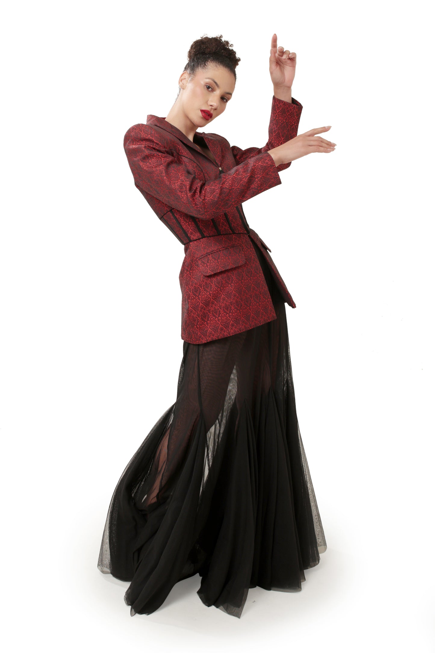 BLACK ZENITH SKIRT