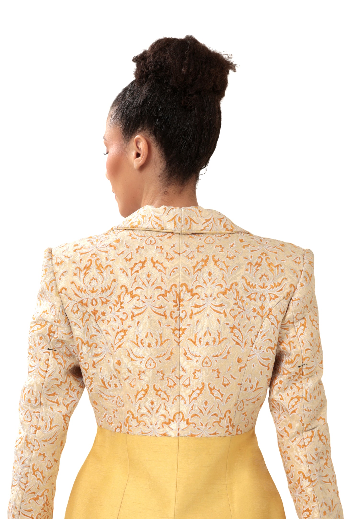 YELLOW OMICRON BLAZER