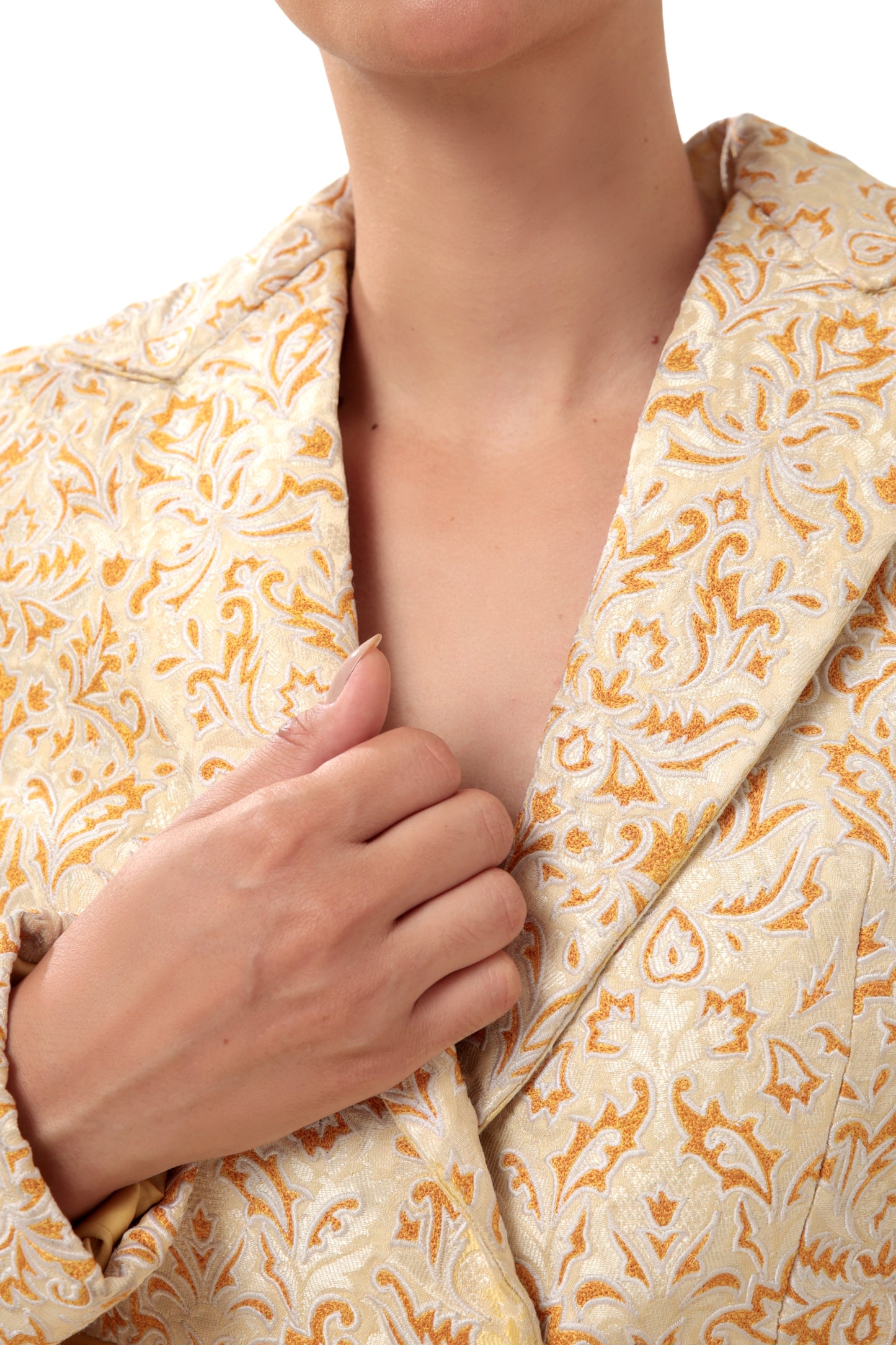 YELLOW OMICRON BLAZER