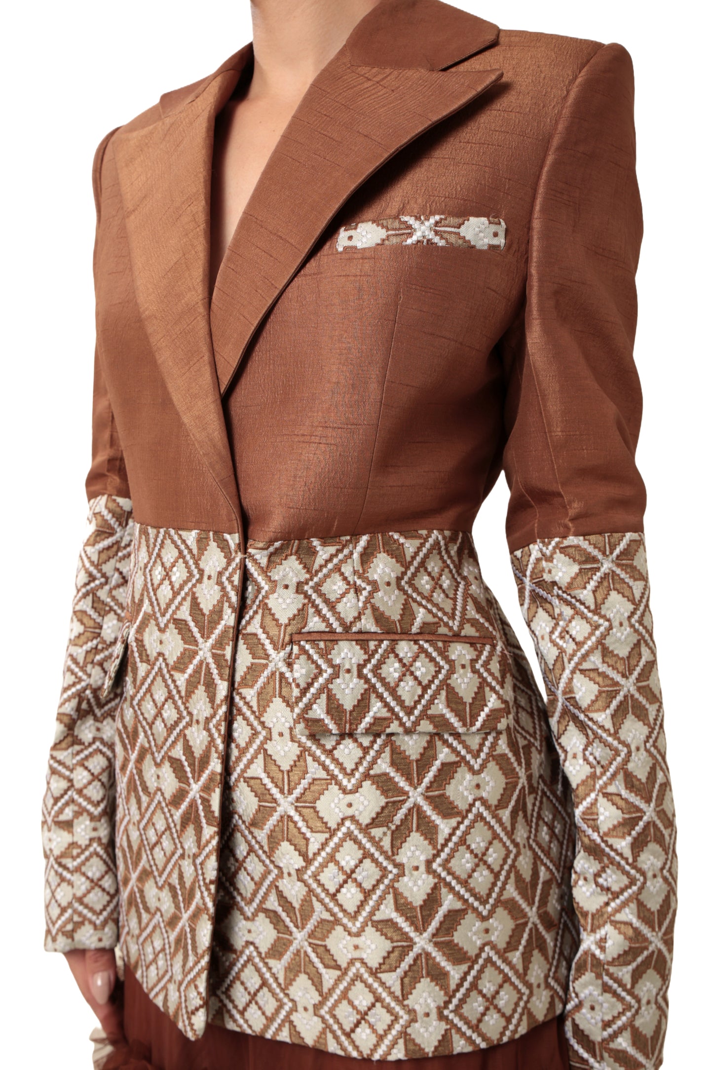 BROWN PARAMOUNT BLAZER
