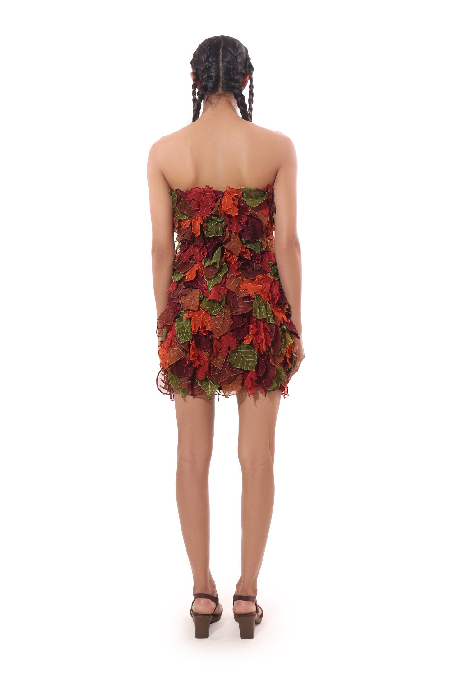 WHISPERING LEAVES DRESS