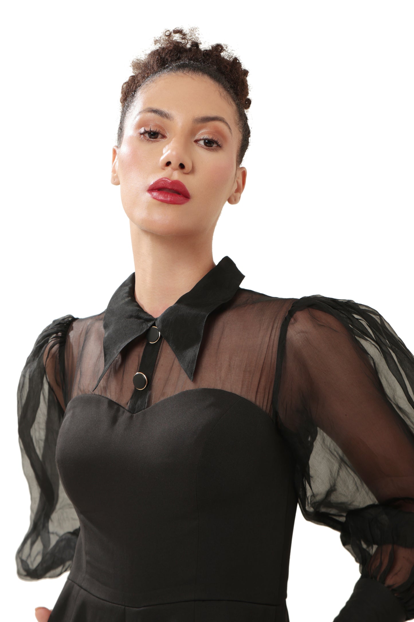BLACK SHADOW JUMPSUIT