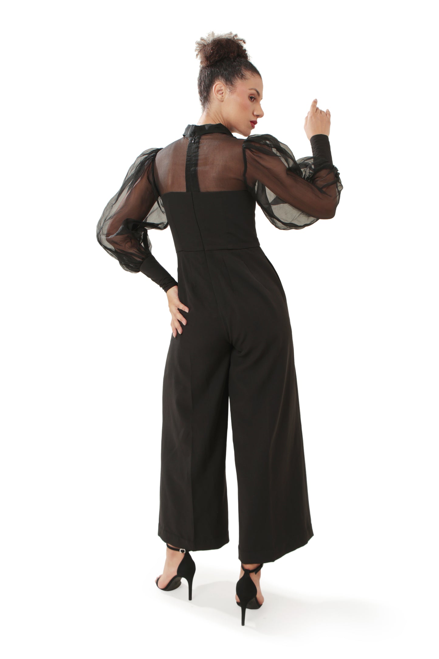 BLACK SHADOW JUMPSUIT