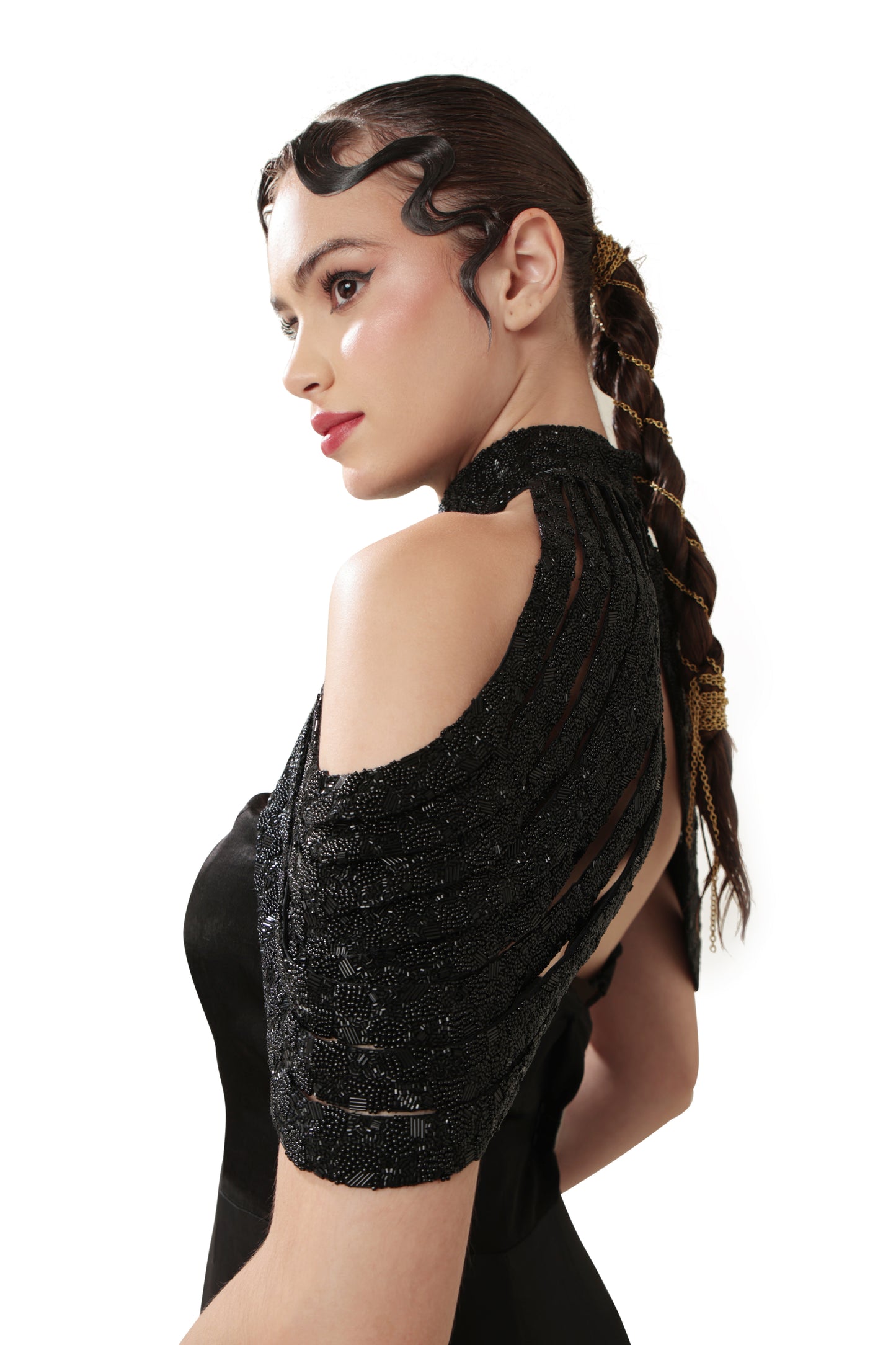 BLACK NOCTURNE DRESS