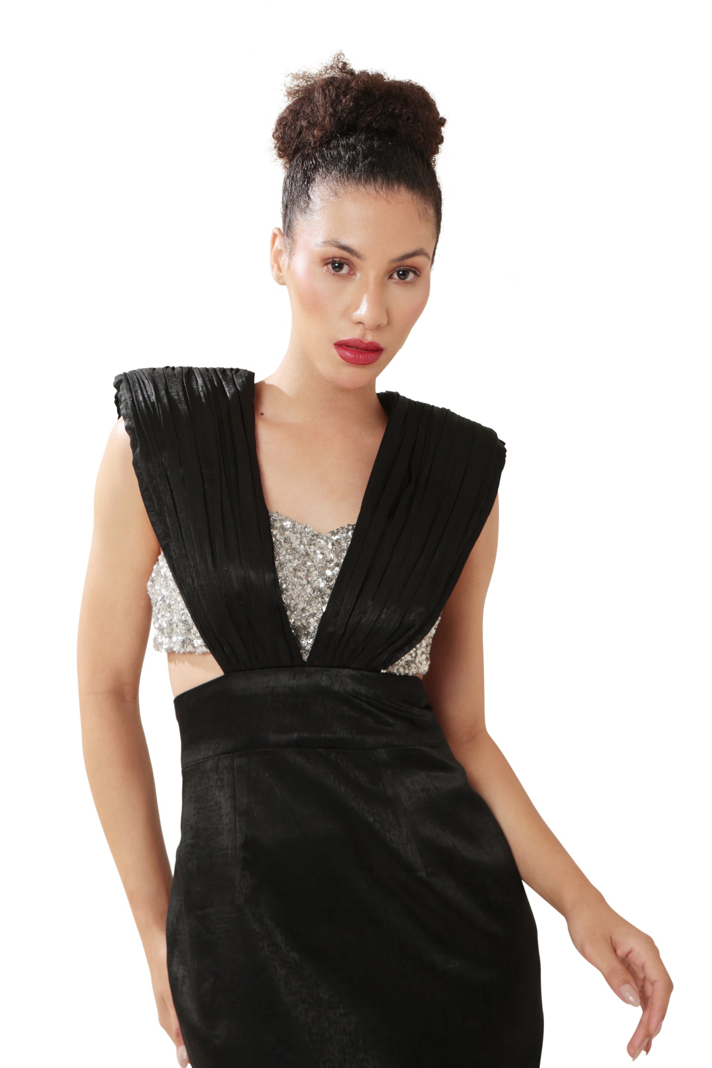 BLACK STARLIGHT DRESS