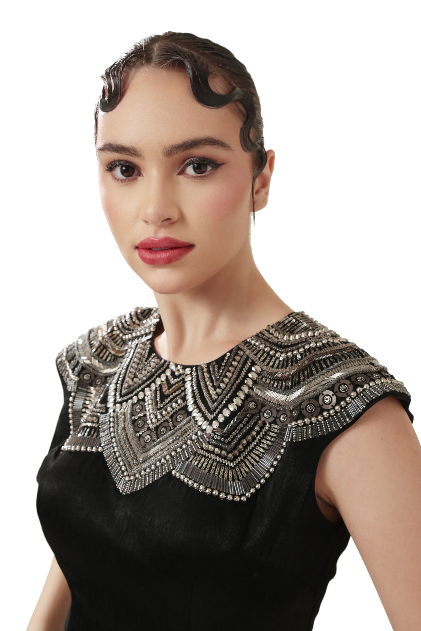 BLACK CELESTE DRESS
