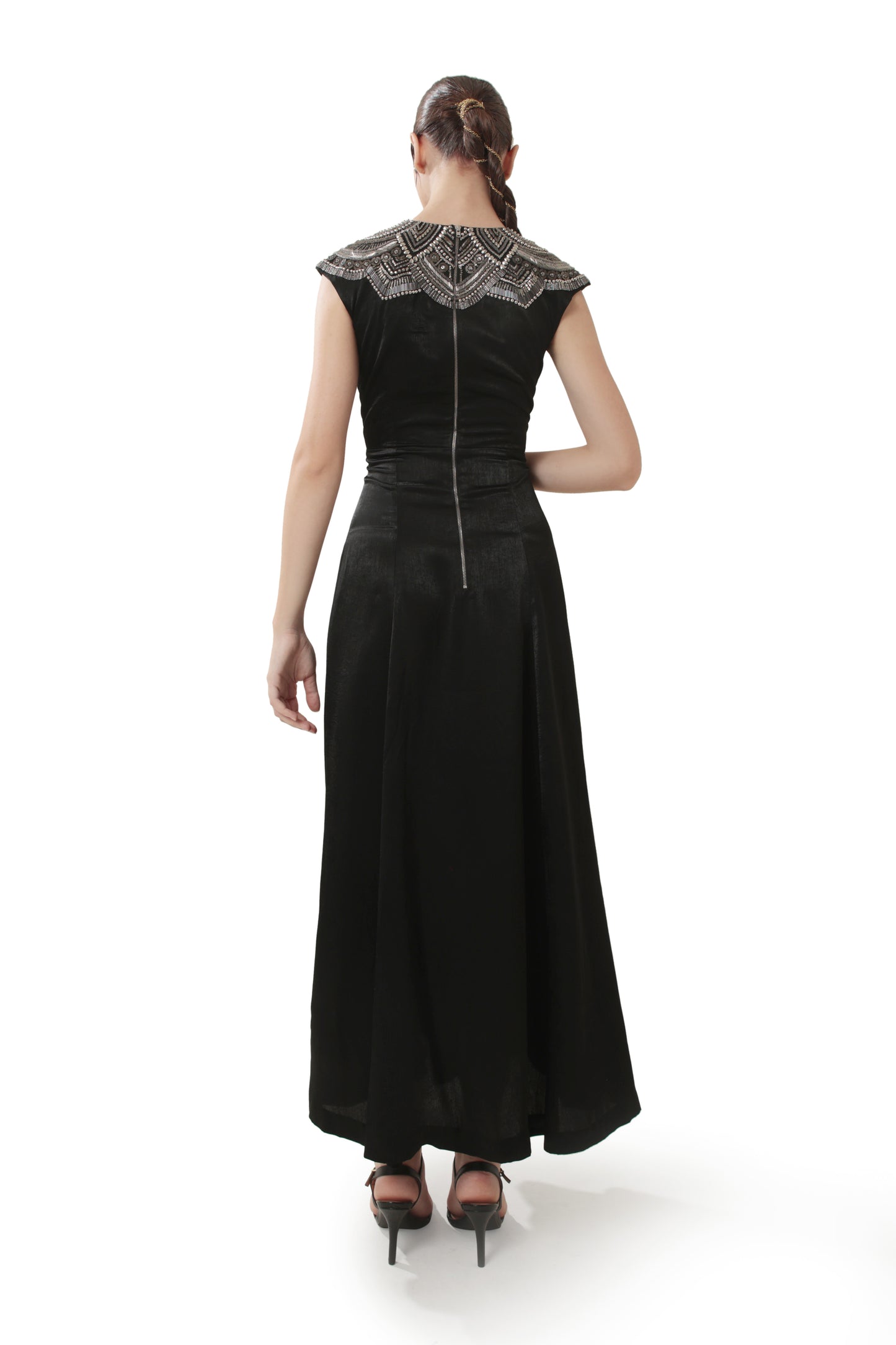 BLACK CELESTE DRESS
