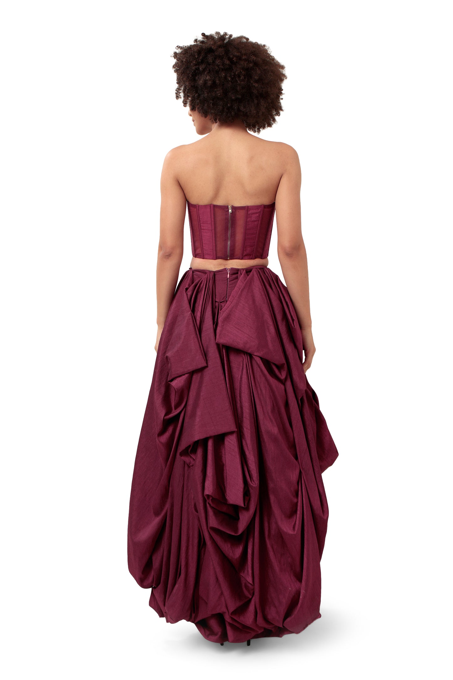 PURPLE INFATUATION CORSET TOP