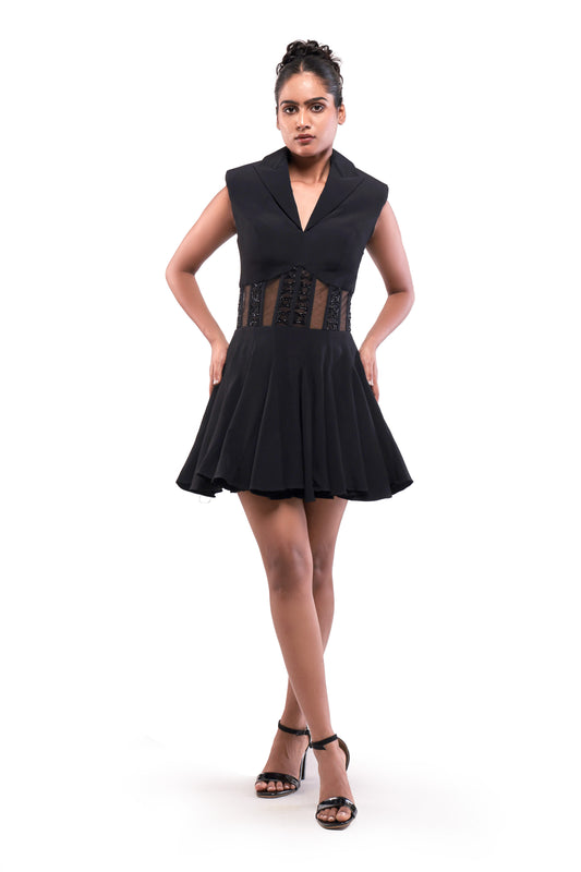 BLACK NOTTE REVERIE DRESS