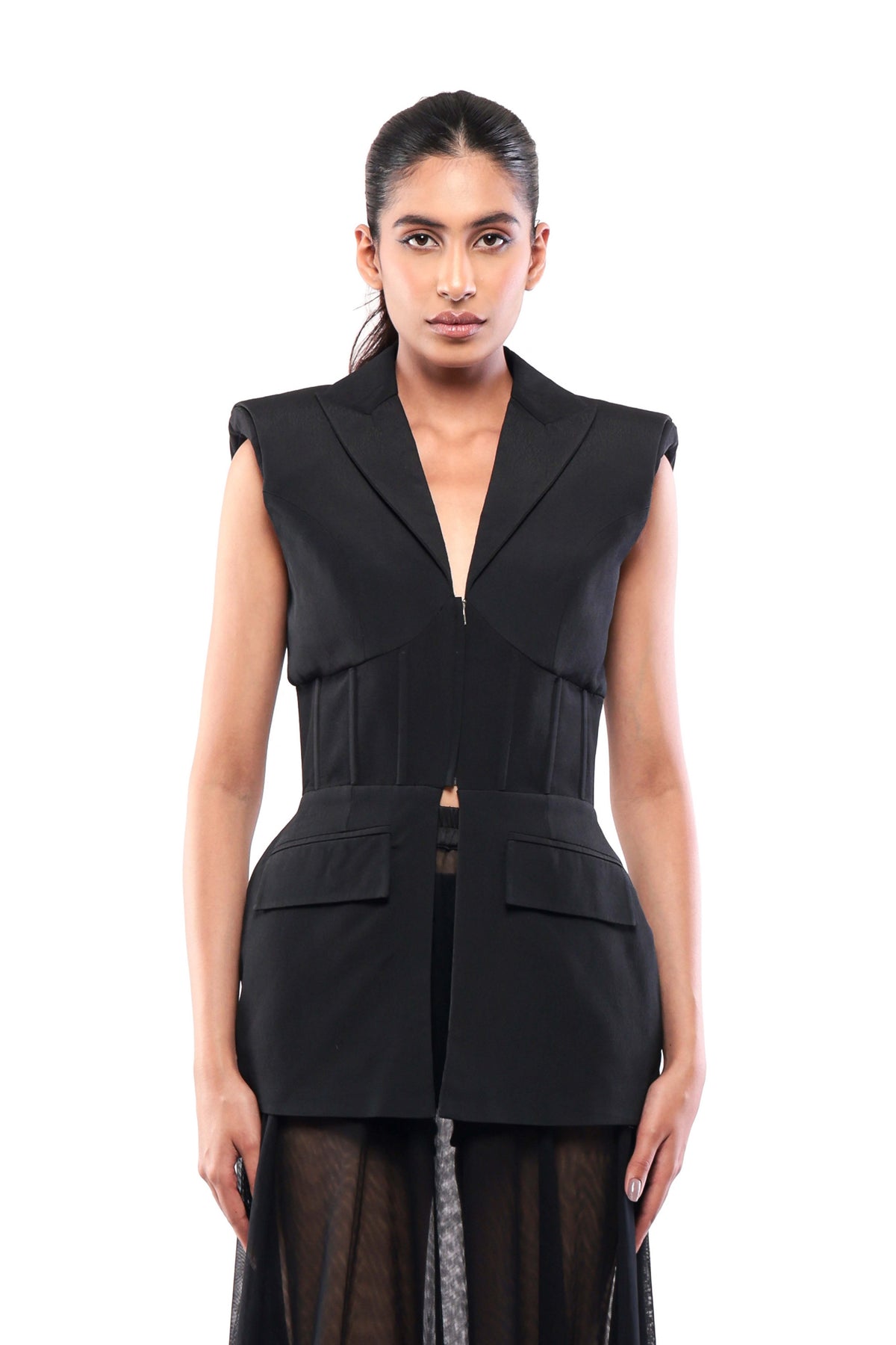 BLACK EBONY BLAZER
