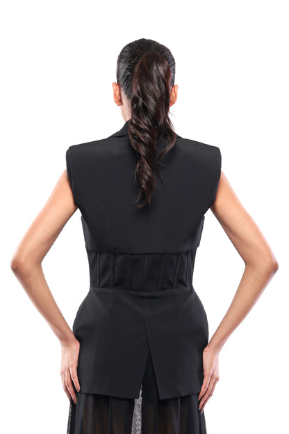 BLACK EBONY BLAZER
