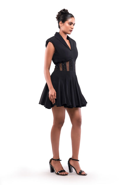 BLACK NOTTE REVERIE DRESS