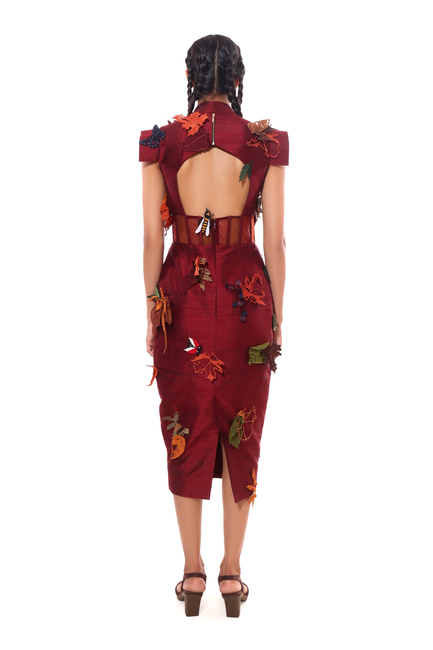 RED CRIMSON DUSK DRESS