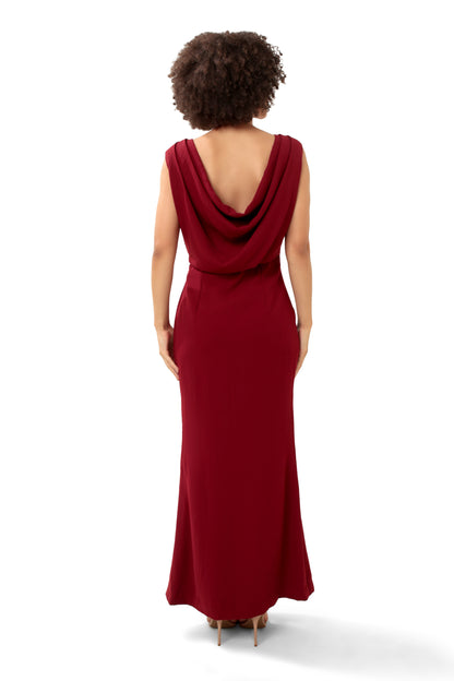 RED METROPOLITAN DRESS