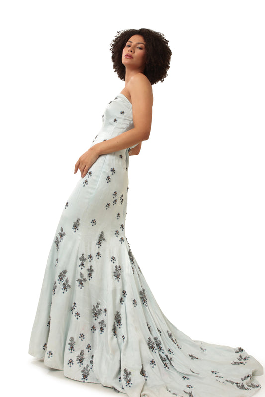 BLUE BEYOND LOVE GOWN