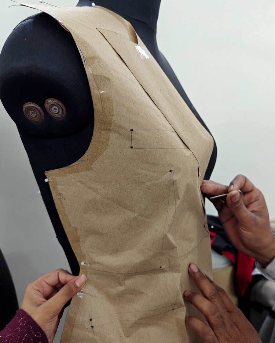 Structural Hourglass Blazers