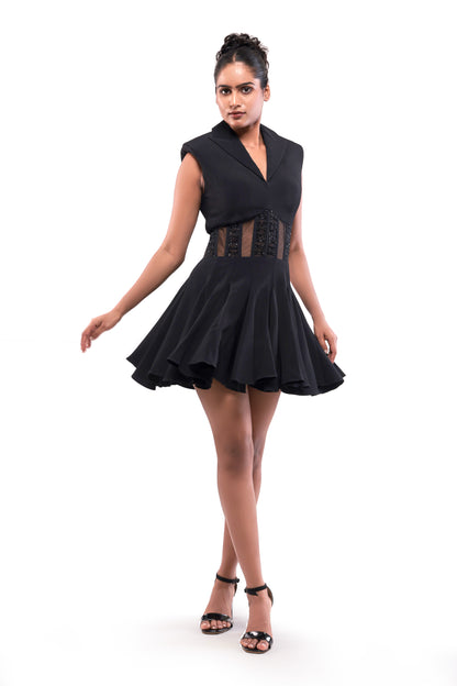 BLACK NOTTE REVERIE DRESS