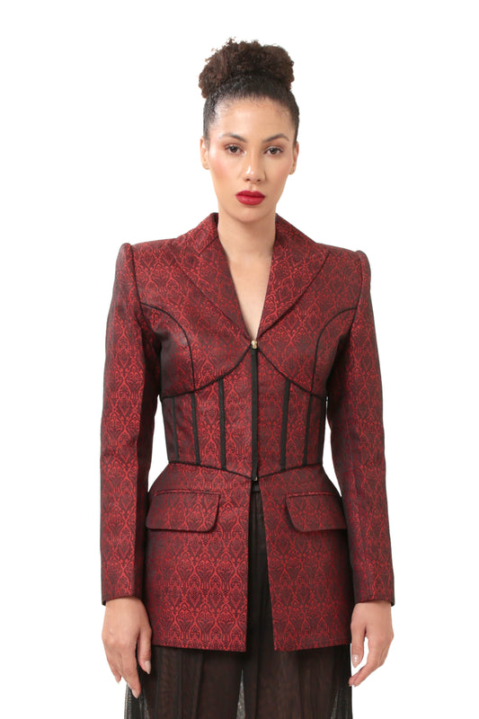 RED ZENITH BLAZER