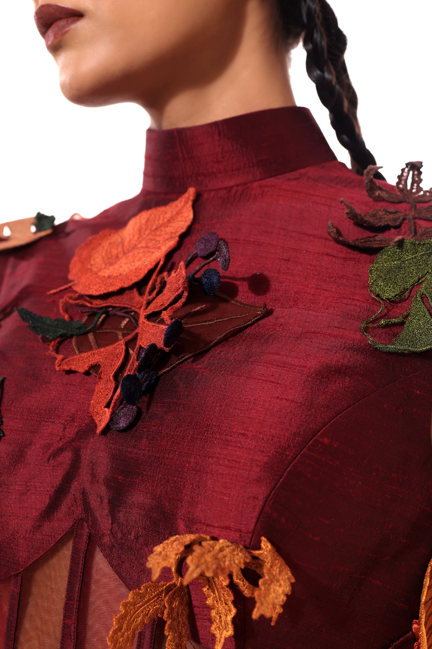 RED CRIMSON DUSK DRESS