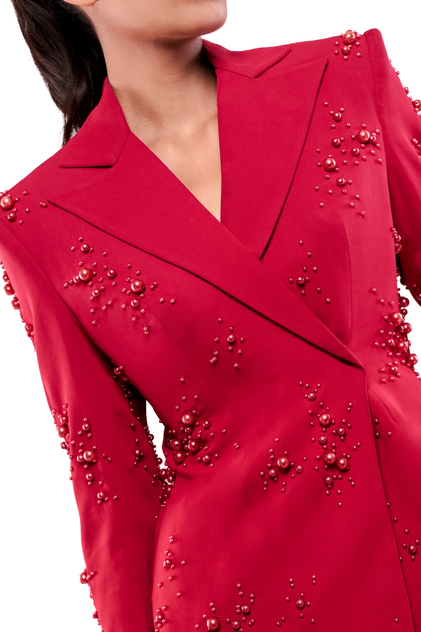RED ETERNAL LONGING BLAZER