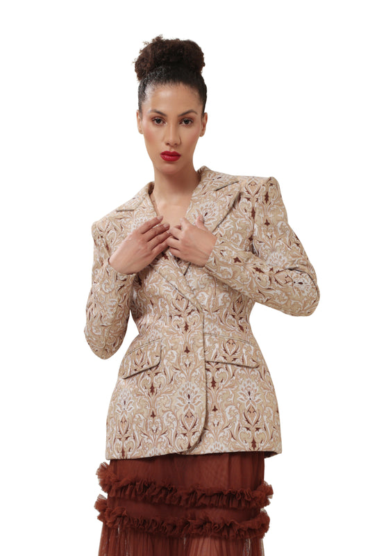 BROWN DOMINION BLAZER