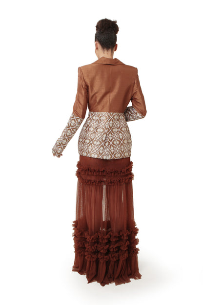 BROWN PARAMOUNT BLAZER