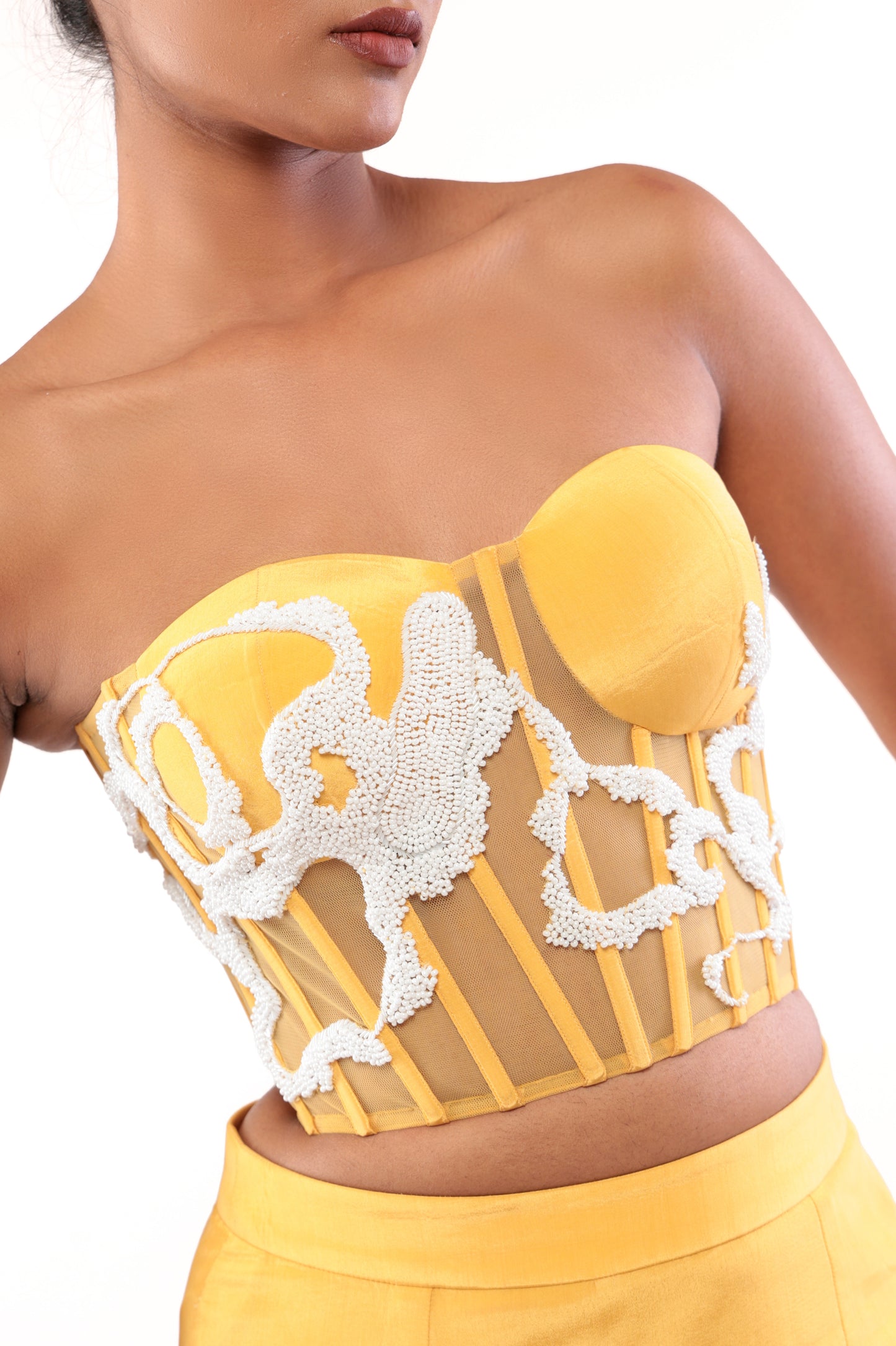 YELLOW SUNFLOWER SOUL SKIRT SET