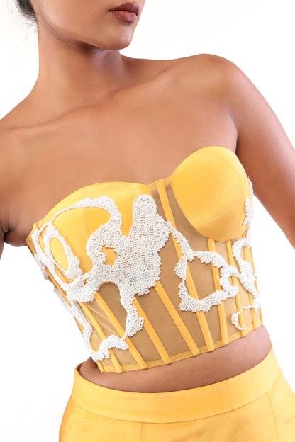 YELLOW SUNFLOWER SOUL SKIRT SET