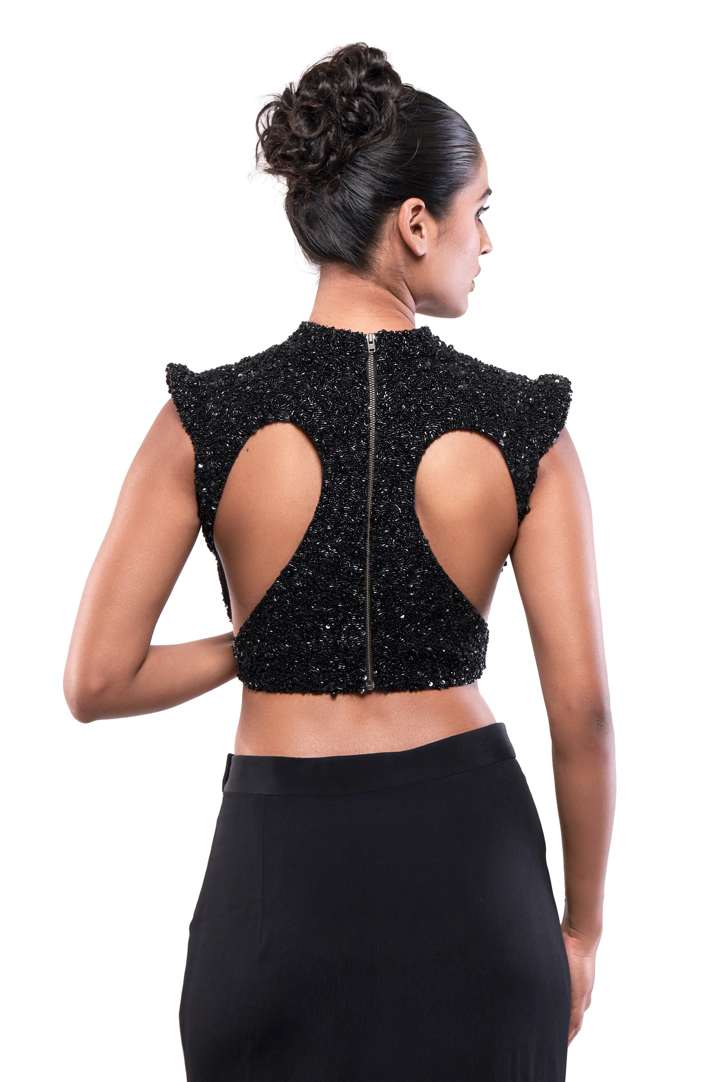 BLACK CAVIAR SKIRT SET