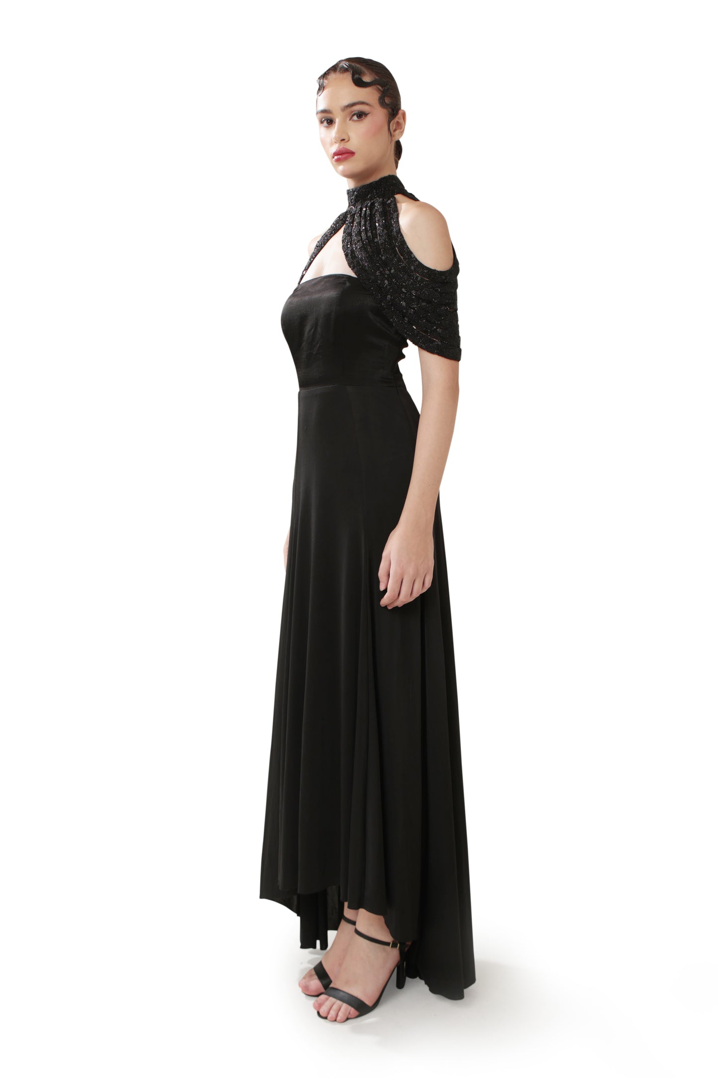 BLACK NOCTURNE DRESS
