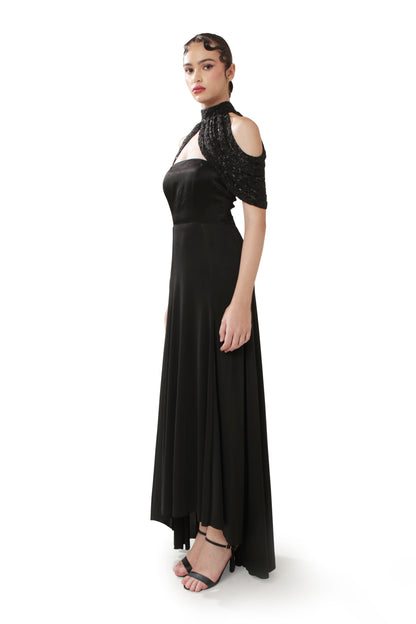 BLACK NOCTURNE DRESS
