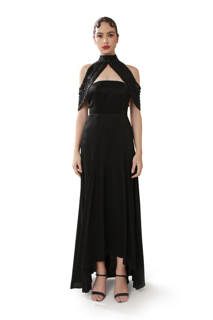 BLACK NOCTURNE DRESS