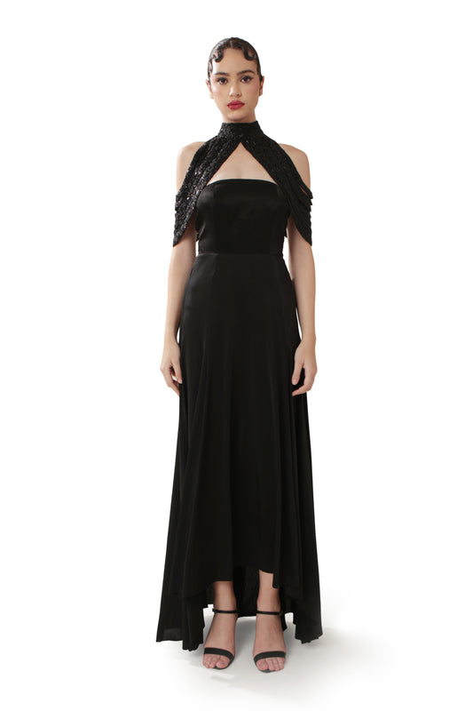 BLACK NOCTURNE DRESS