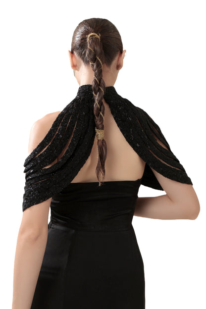BLACK NOCTURNE DRESS