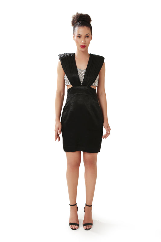 BLACK STARLIGHT DRESS