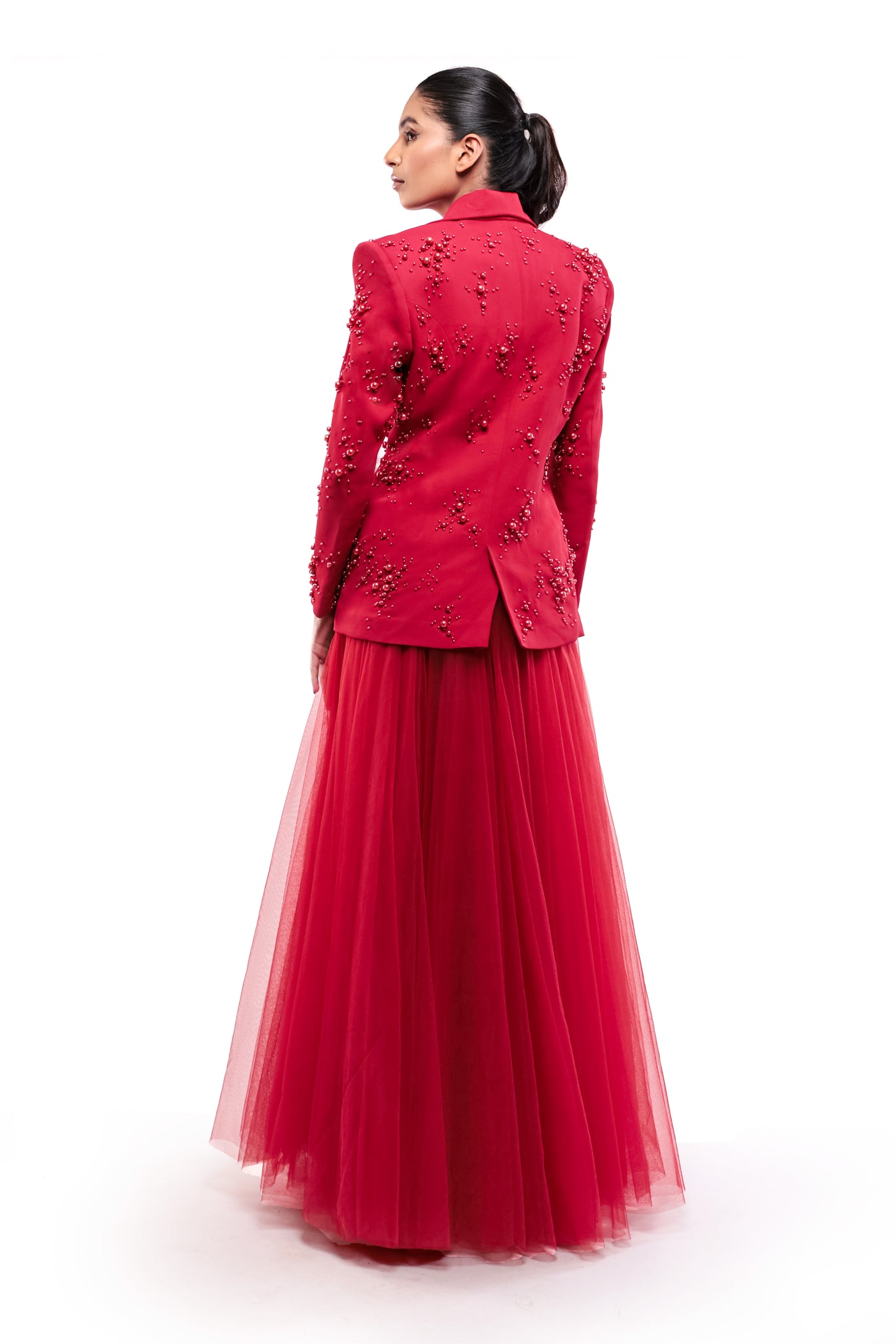 RED ETERNAL LONGING BLAZER