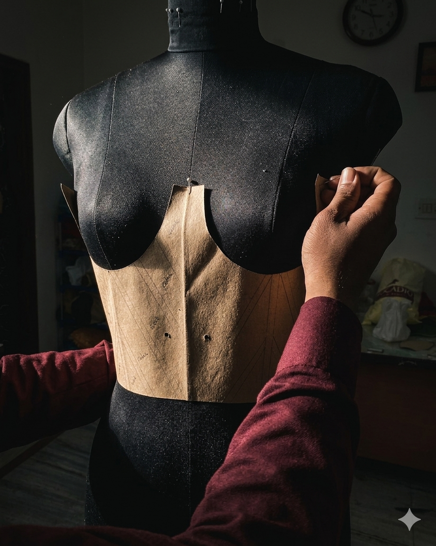 Structural Hourglass Blazers